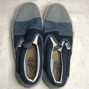 Vans jean 8.5 sneakers shoes ombré hippie